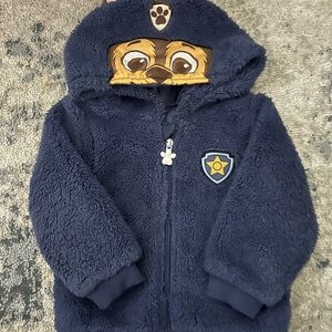 Navy Blue Fleece Chase Paw Patrol hoodie